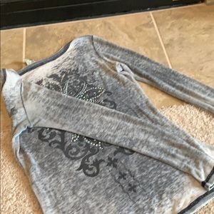 Vocal waffle long sleeve shirt.
